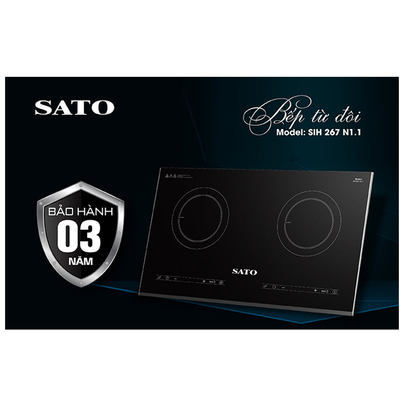 Bếp từ đôi SATO SIH267 N1.1  03